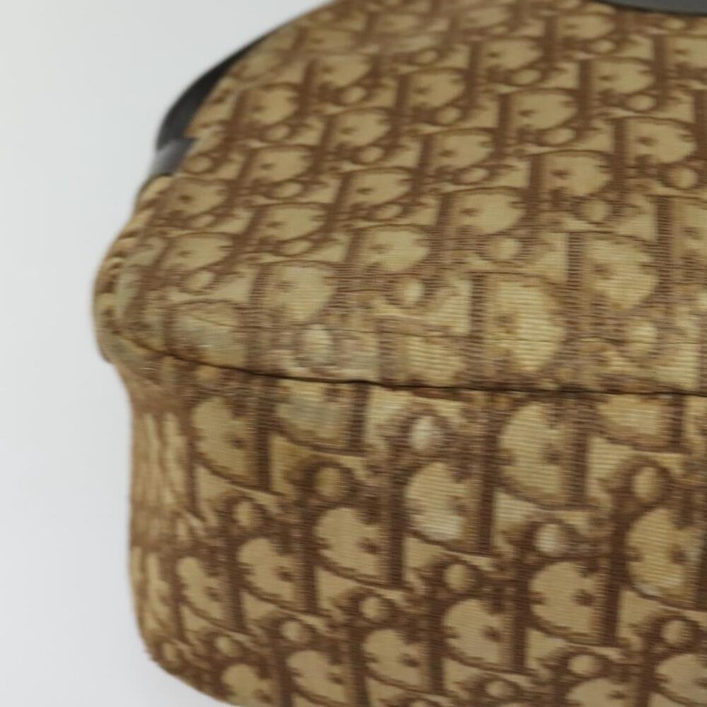 DIOR Trotter Canvas Shoulder Bag Brown - Picture 9 of 16